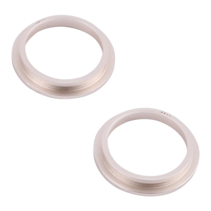 UTGATT1 - iPhone 13 Kameraring - 2-pack - Vit