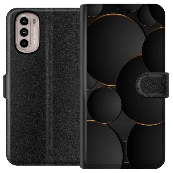 iSecrets - Plånboksfodral till Motorola Moto G31 med Lyxig Cirklar