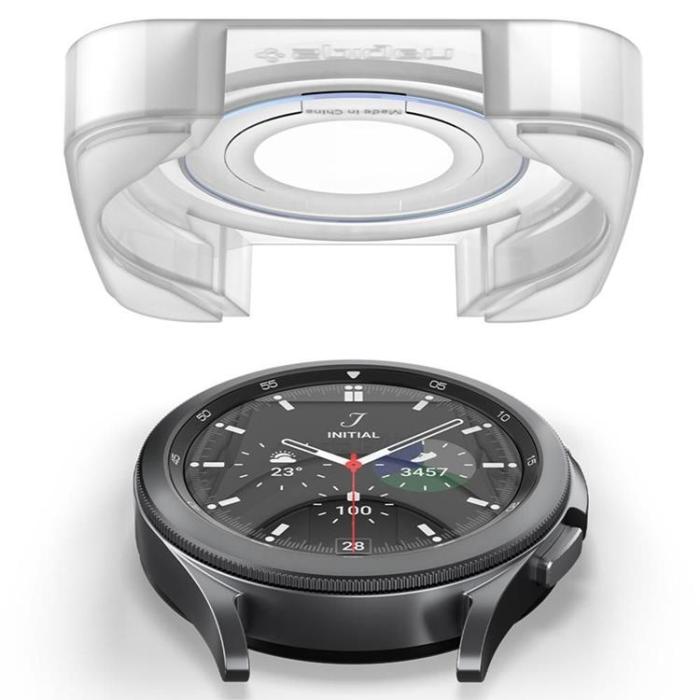 UTGATT1 - Spigen 2-Pack Härdat Glas Galaxy Watch 4 Classic 46mm - Transparent