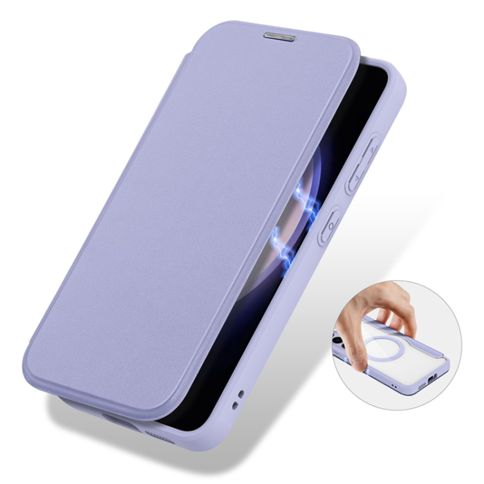 Dux Ducis - Dux Ducis Galaxy S24 Plus Plånboksfodral MagSafe Skin X Pro