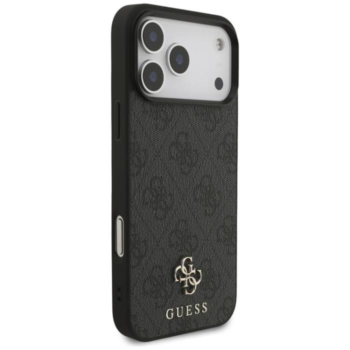 Guess - Guess iPhone 17 Pro Max Mobilskal MagSafe 4G Small Classic Logo - Svart