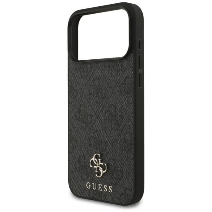 Guess - Guess iPhone 17 Pro Max Mobilskal MagSafe 4G Small Classic Logo - Svart