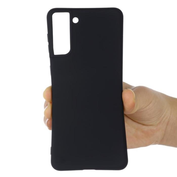 A-One Brand - Liquid Silicone Skal Galaxy S22 5G - Svart