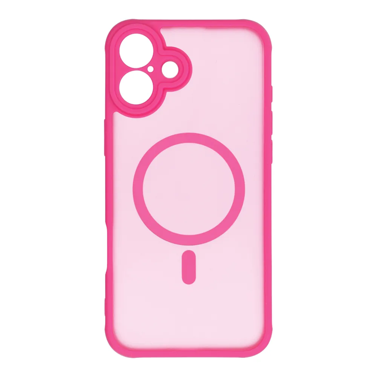 Mobilskal till iPhone 15 MagSafe Full Matte - Rosa