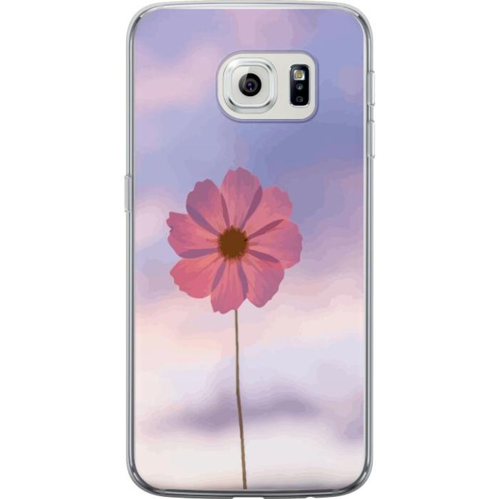 iSecrets - Mobilskal till Samsung Galaxy S6 edge med Rosa blomma