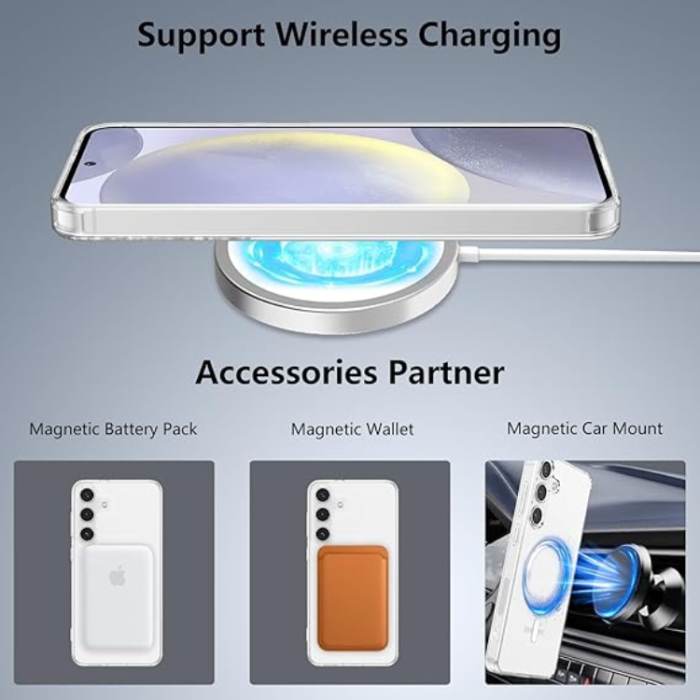 OEM - Galaxy S24 Plus Mobilskal Magsafe - Transparent