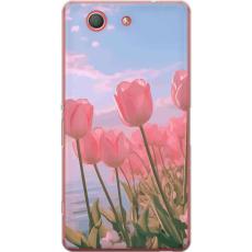 iSecrets - Mobilskal till Sony Xperia Z3 Compact med Rosa Tulpaner