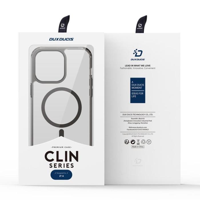 Dux Ducis - Dux Ducis iPhone 14 Skal MagSafe Clin2 Magnetic - Grå