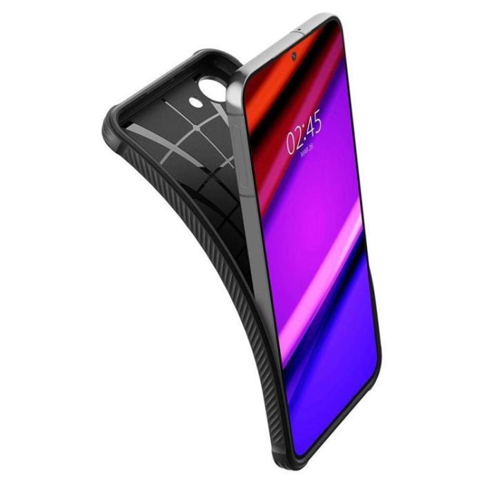 Spigen - Spigen Galaxy S23 Skal Rugged Armor - Svart
