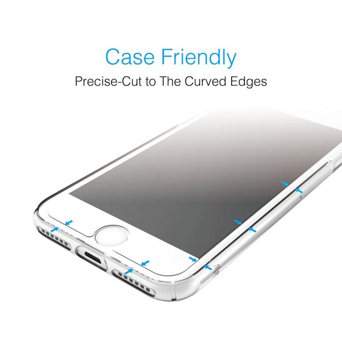 Just Mobile - Just Mobile Xkin Tempered Glass för iPhone 6/7/8/SE 2020