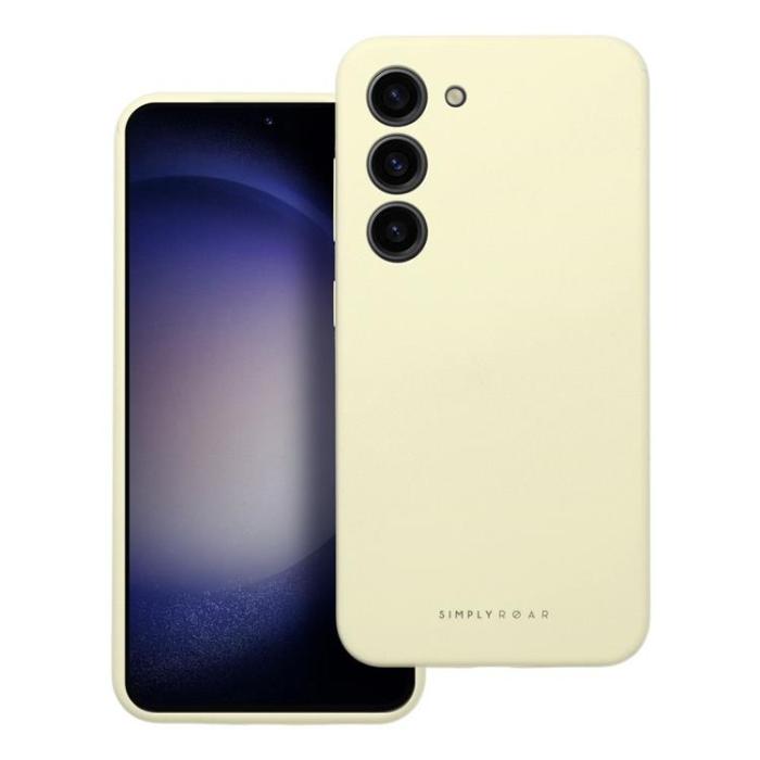 Roar - Roar Galaxy A15 4G/5G Mobilskal Cloud Skin - Ljusgul
