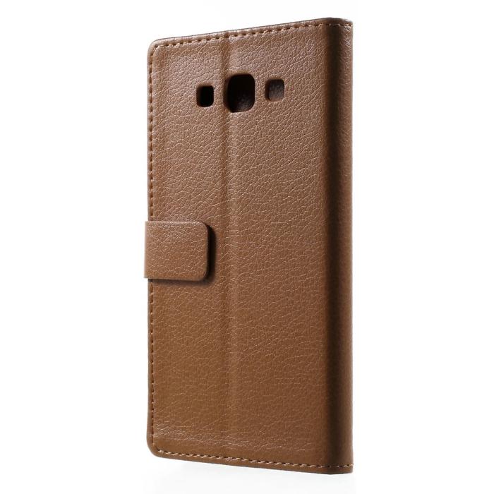 OEM - Plånboksfodral till Samsung Galaxy A7 - Brun