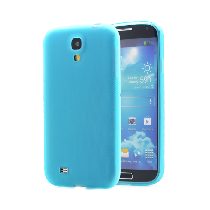 OEM - Grip FlexiSkal till Samsung Galaxy S4 - i9500 (Ljus Blå)