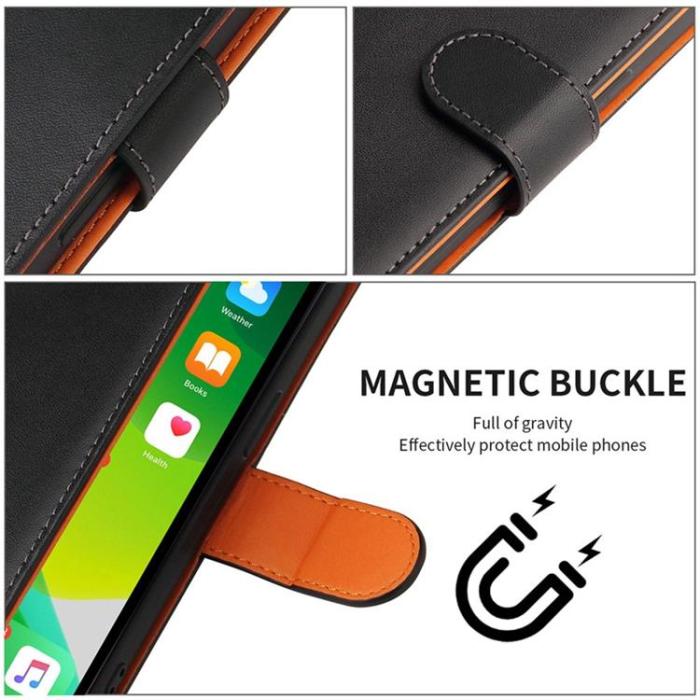 OEM - iPhone 14 Plus Plånboksfodral Dual Flip - Grön
