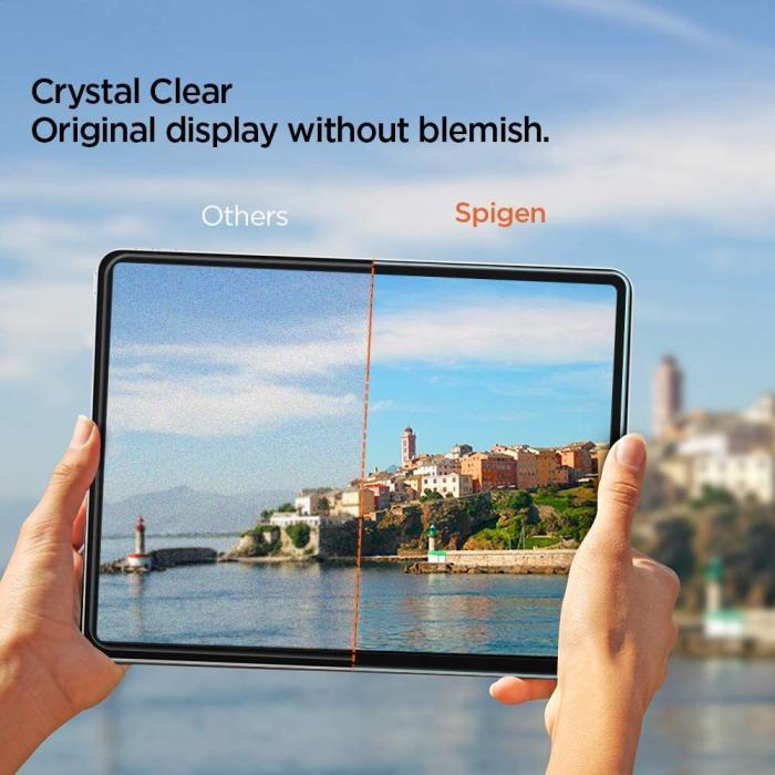 Spigen - Spigen Tr Slim Härdat Glas iPad Air 4/5/iPad Pro 11 - Clear