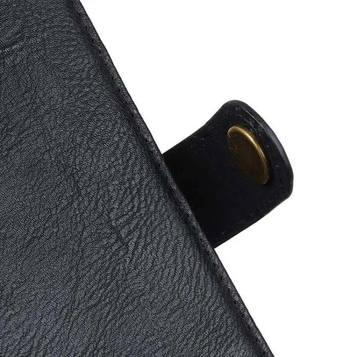 KHAZNEH - KHAZNEH Sony Xperia 5 IV Plånboksfodral PU-Läder - Svart