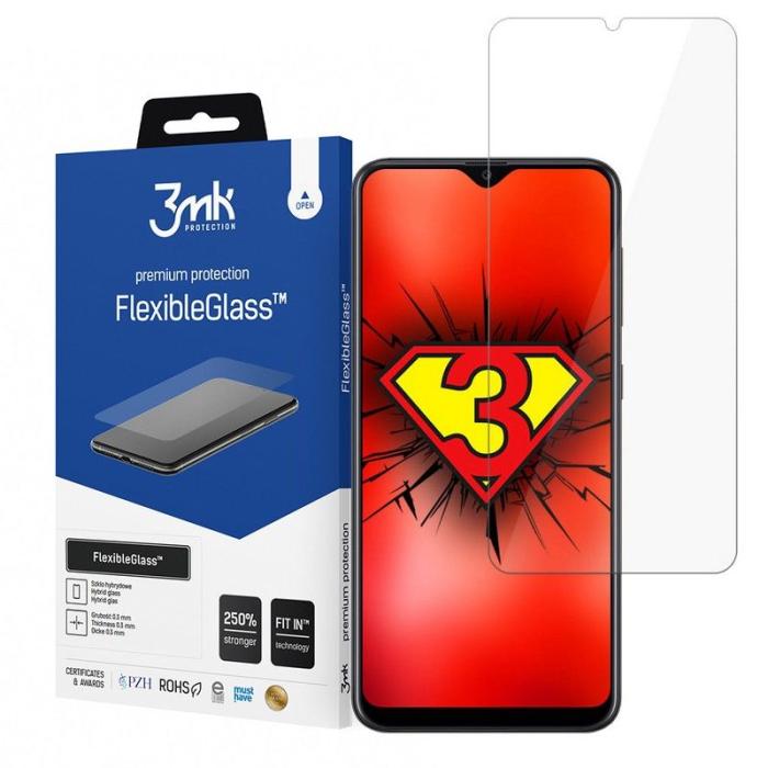 3MK - 3MK Galaxy A20S Hybrid Okrossbart Glas FlexibleGlass