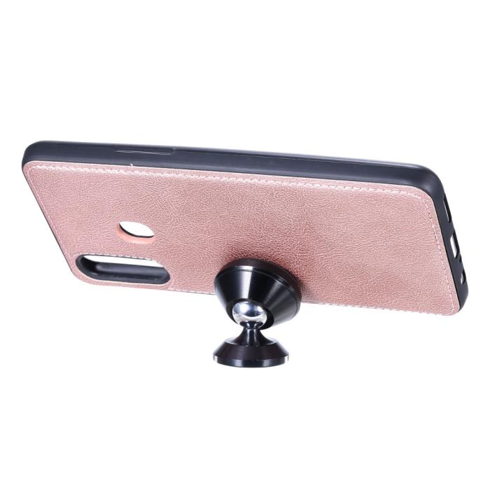 OEM - Detachable 2-in-1 Plånboksfodral Samsung Galaxy A20s - Rose Gold