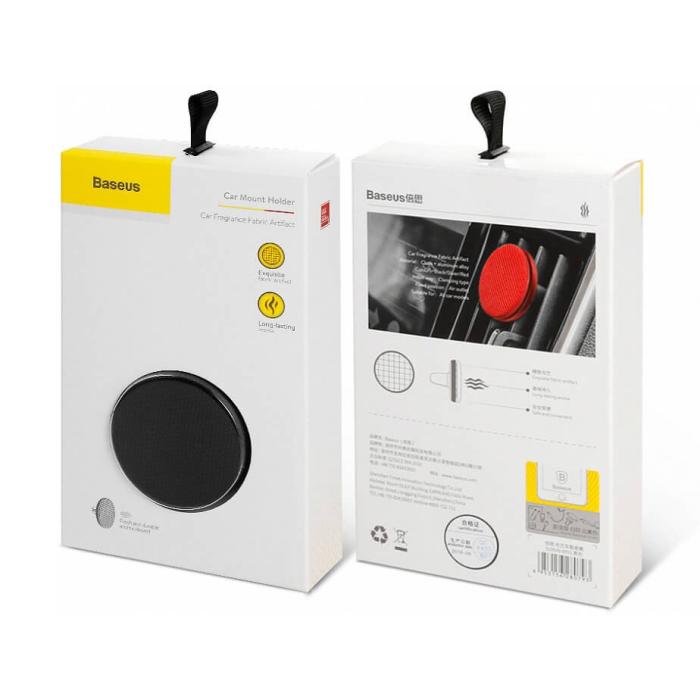 UTGATT5 - Baseus Bil doft tyg ventilation luftfräschare Svart