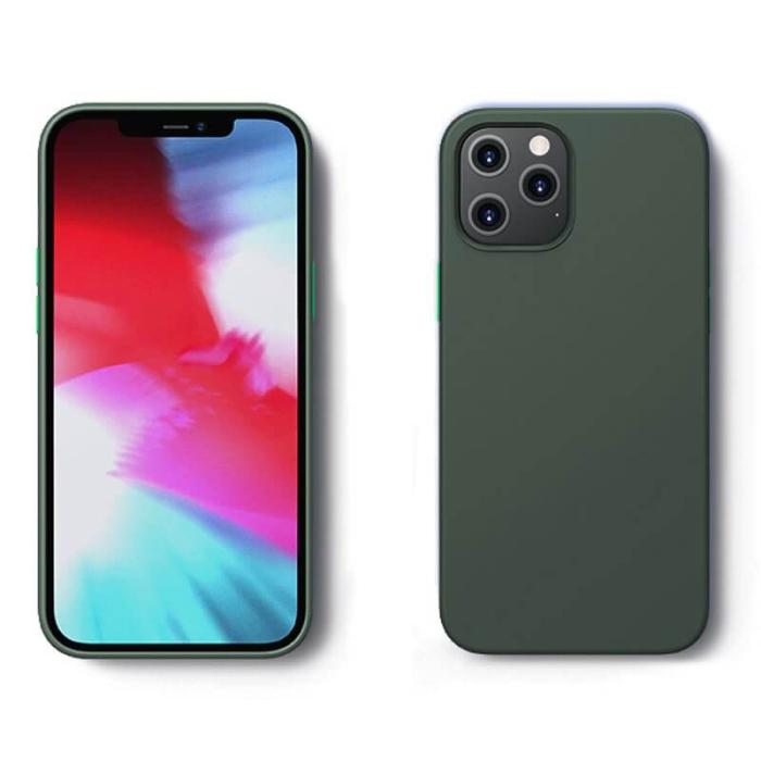 Joyroom - Joyroom Color Series case iPhone 12 Pro Max Grön