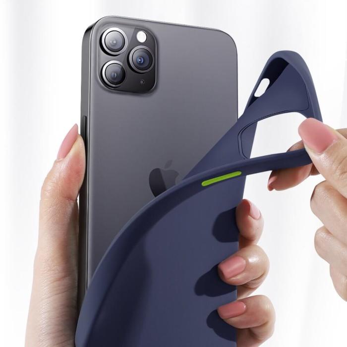 Joyroom - Joyroom Color Series case iPhone 12 Pro Max Grön
