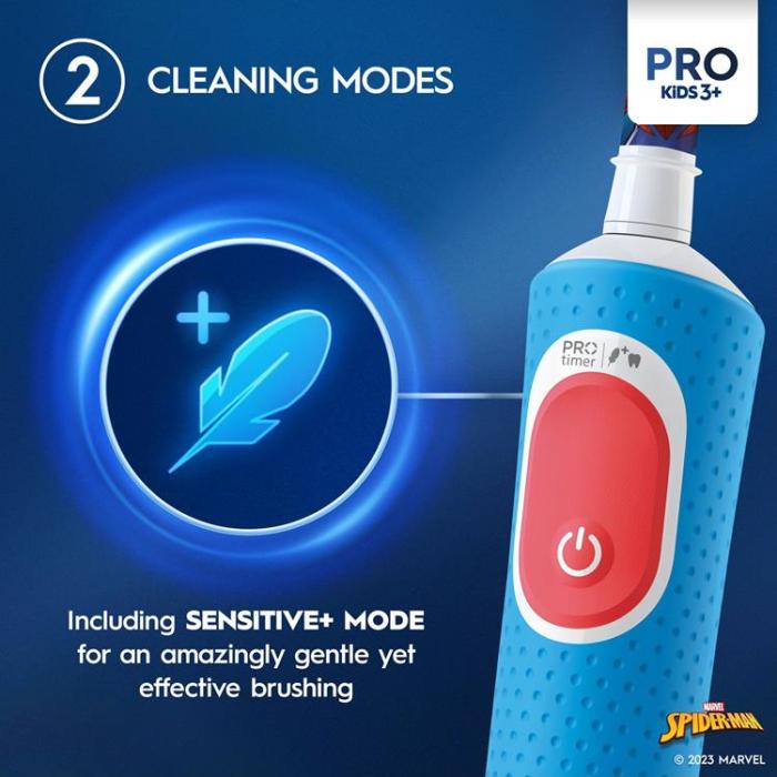 Oral B - Oral B Eltandborste Vitality Pro Kids Spiderman HBOX