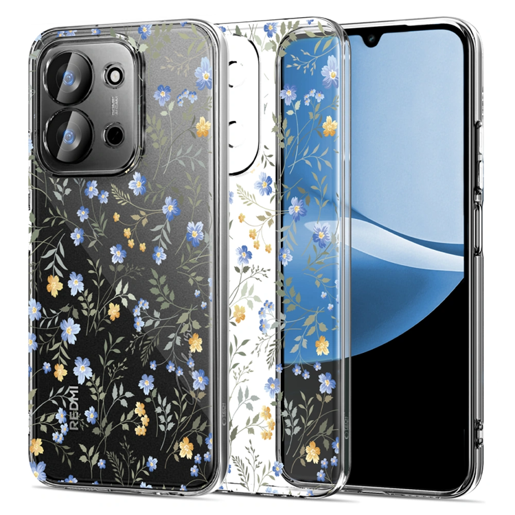 Tech-Protect Xiaomi Redmi 15C Mobilskal Flexair - Spring Flowers | 2353 | AlltMobil