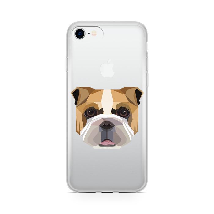 UTGATT5 - Skal till Apple iPhone 8 Plus - English Bulldog