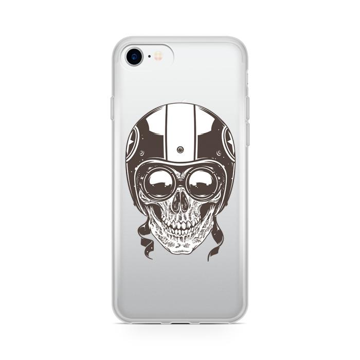 UTGATT5 - Skal till Apple iPhone 7 - Skull in Helmet