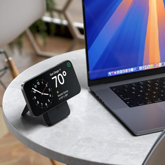 Satechi - Satechi Qi2 MagSafe Powerbank 10000mAh med Stativ - Svart