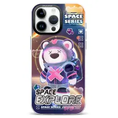 JAUCASE - JAUCASE iPhone 16 Pro Max Mobilskal MagSafe - Space Explore Bear