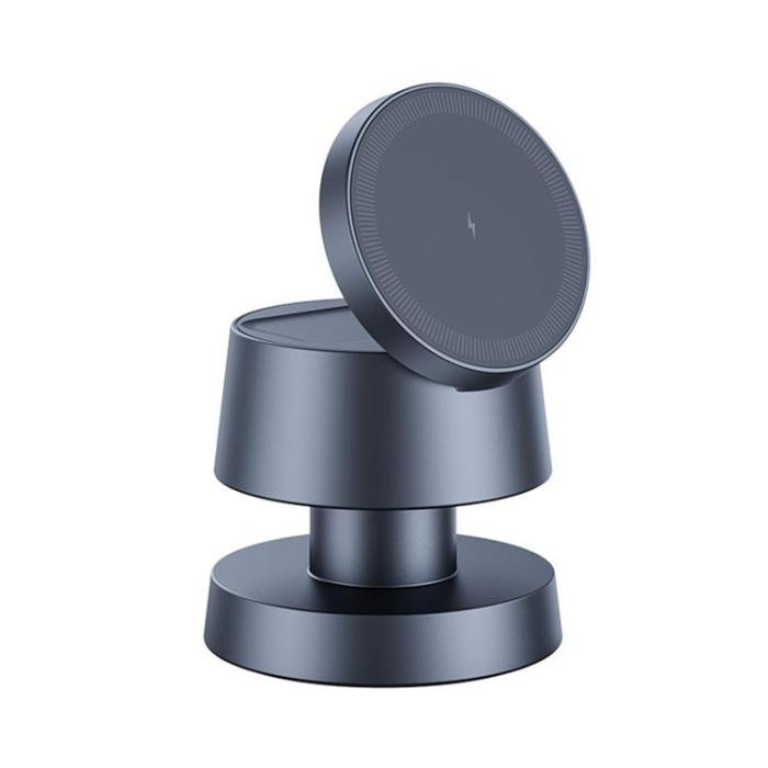 OEM - MagSafe Trådlös Laddare iPhone, Apple Watch, Airpods - X6 - Svart