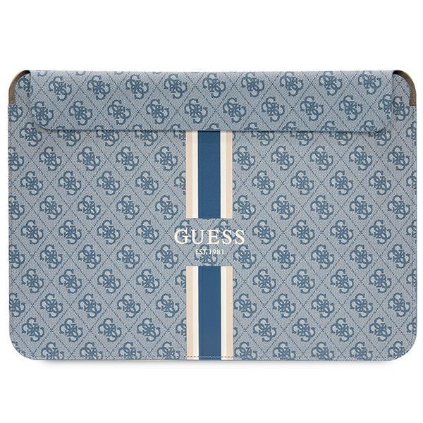 Guess Datorfodral 16" 4G Printed Stripes - Blå
