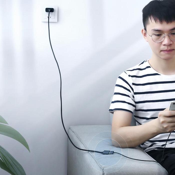 Ugreen - Ugreen Förlängning USB Hane Till USB Hona Kabel 3m - Svart