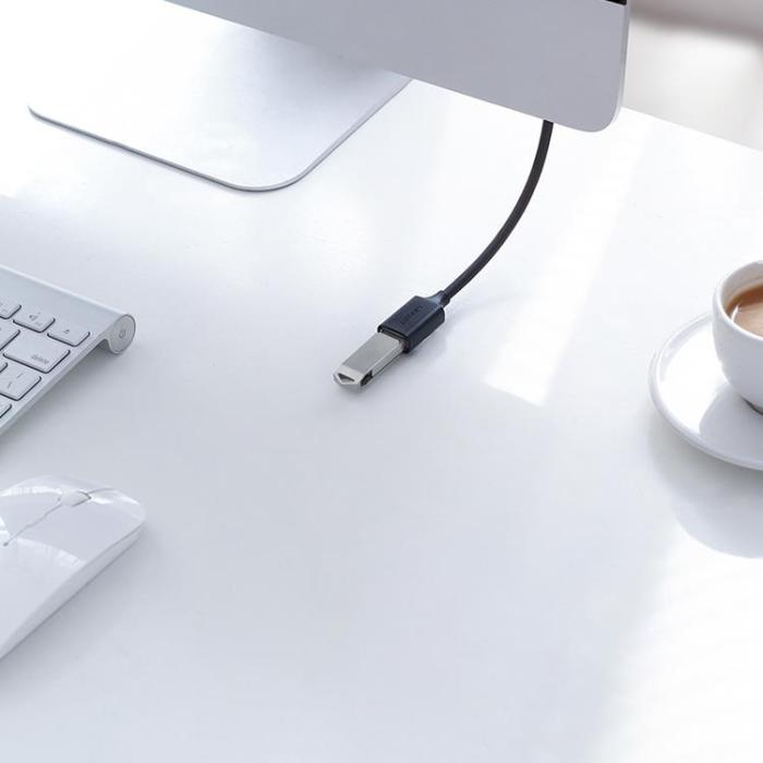 Ugreen - Ugreen Förlängning USB Hane Till USB Hona Kabel 3m - Svart