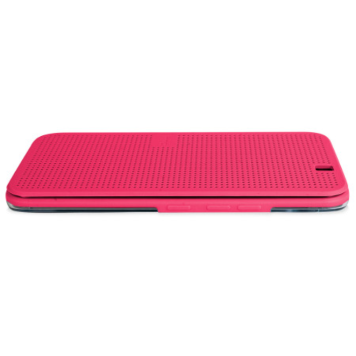 UTGATT5 - HTC One M9 Fodral Dot View 2 - Rosa