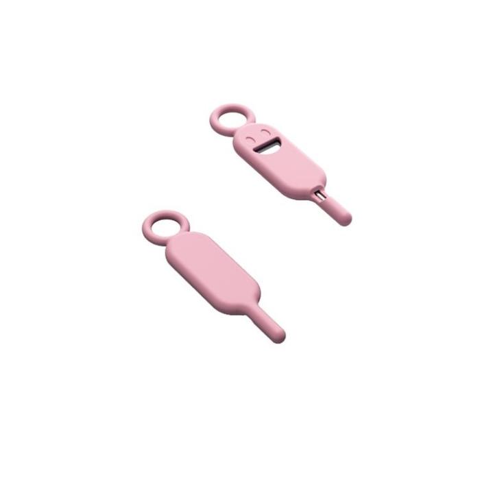 OEM - Nål för SIM-kort Nyckelring - Rosa