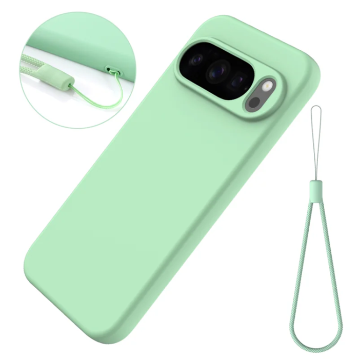 A-One Brand - Google Pixel 10 Pro Mobilskal Liquid Silikon - Grön