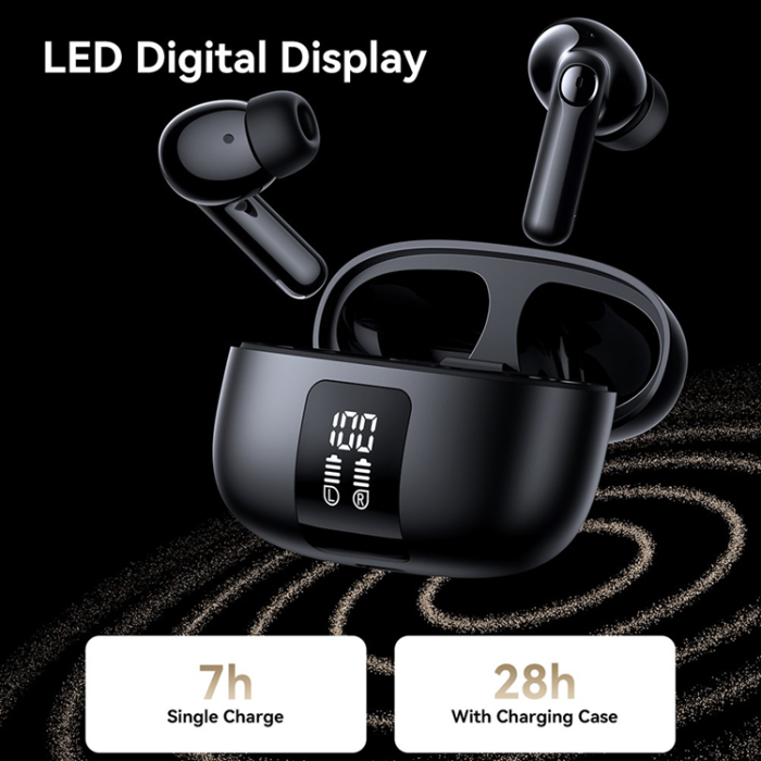 Joyroom - Joyroom In-Ear Hörlurar Bluetooth ANC JR-FN3 - Svart