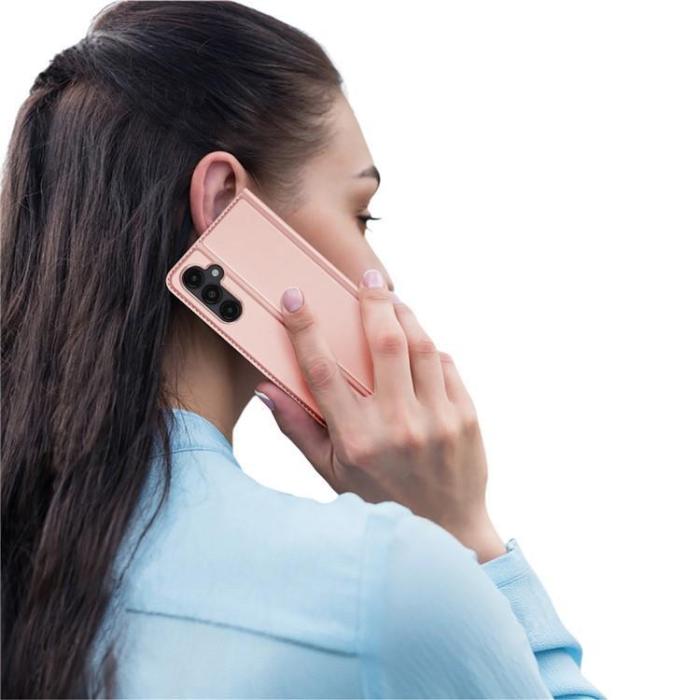 Dux Ducis - Dux Ducis Galaxy S24 Plånboksfodral Skin Pro - Rosa