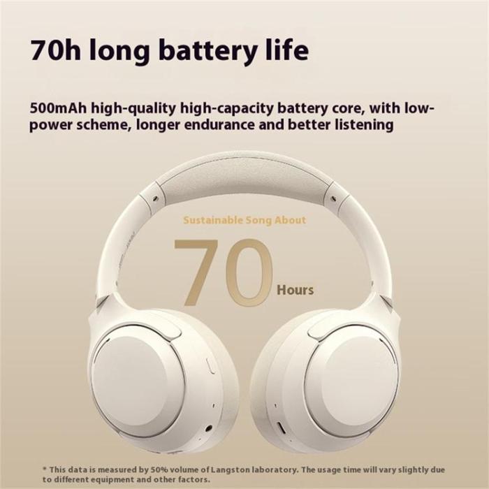 Langsdom - LANGSDOM Over-Ear Trådlösa Hörlurar ANC HBN07