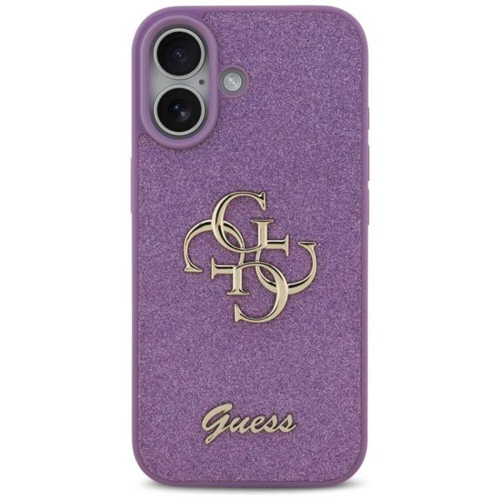 Guess - Guess iPhone 17 Mobilskal Fixed Glitter Big 4G - Lilac