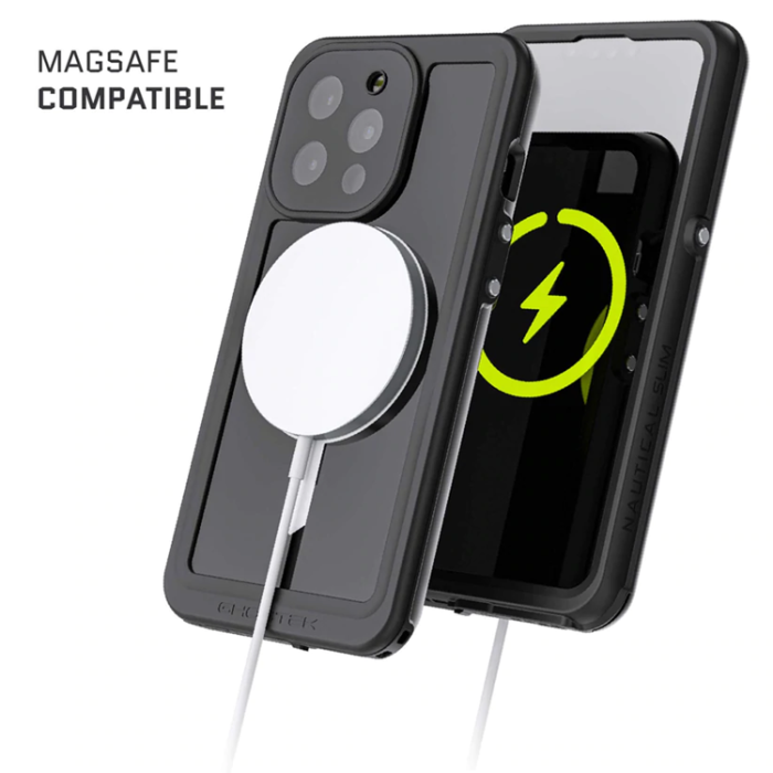 UTGATT1 - Ghostek MagSafe Nautical Slim Skal iPhone 13 Pro - Svart