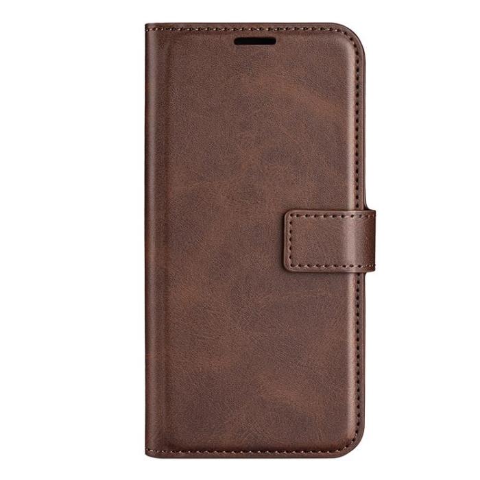OEM - Sony Xperia 10 IV Plånboksfodral Flip Folio - Mörkbrun