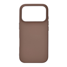 Onsala - ONSALA iPhone 17 Pro Mobilskal med Silikonkänsla - Choklad