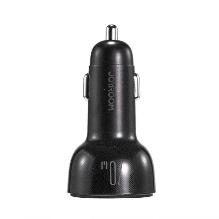Joyroom - Joyroom Billaddare 3-Ports USB/2x USB-C - Svart