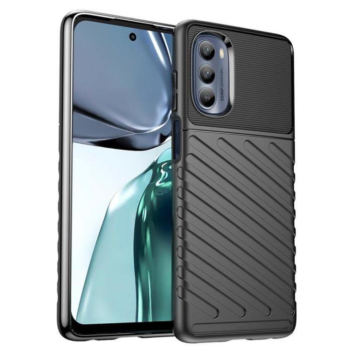 OEM - Motorola Moto G62 5G Skal Thunder Silicone Armor - Svart