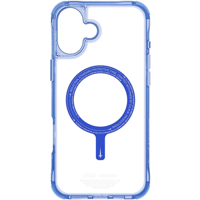 Skinarma - Skinarma iPhone 16 Mobilskal MagSafe Saido - Blå