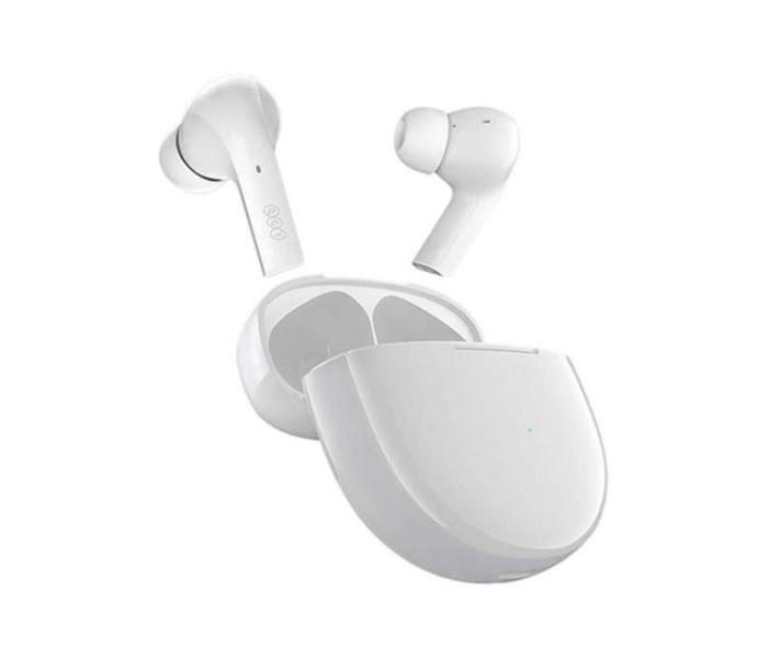 QCY - QCY True Wireless In-Ear Hörlurar Melobuds T18 - Vit