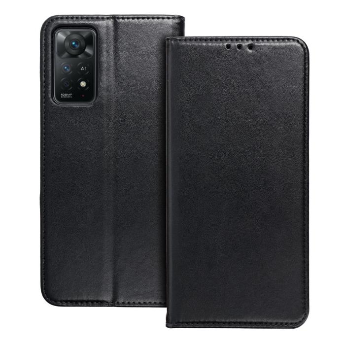 OEM - Xiaomi Poco C40 Plånboksfodral Smart Magneto - Svart
